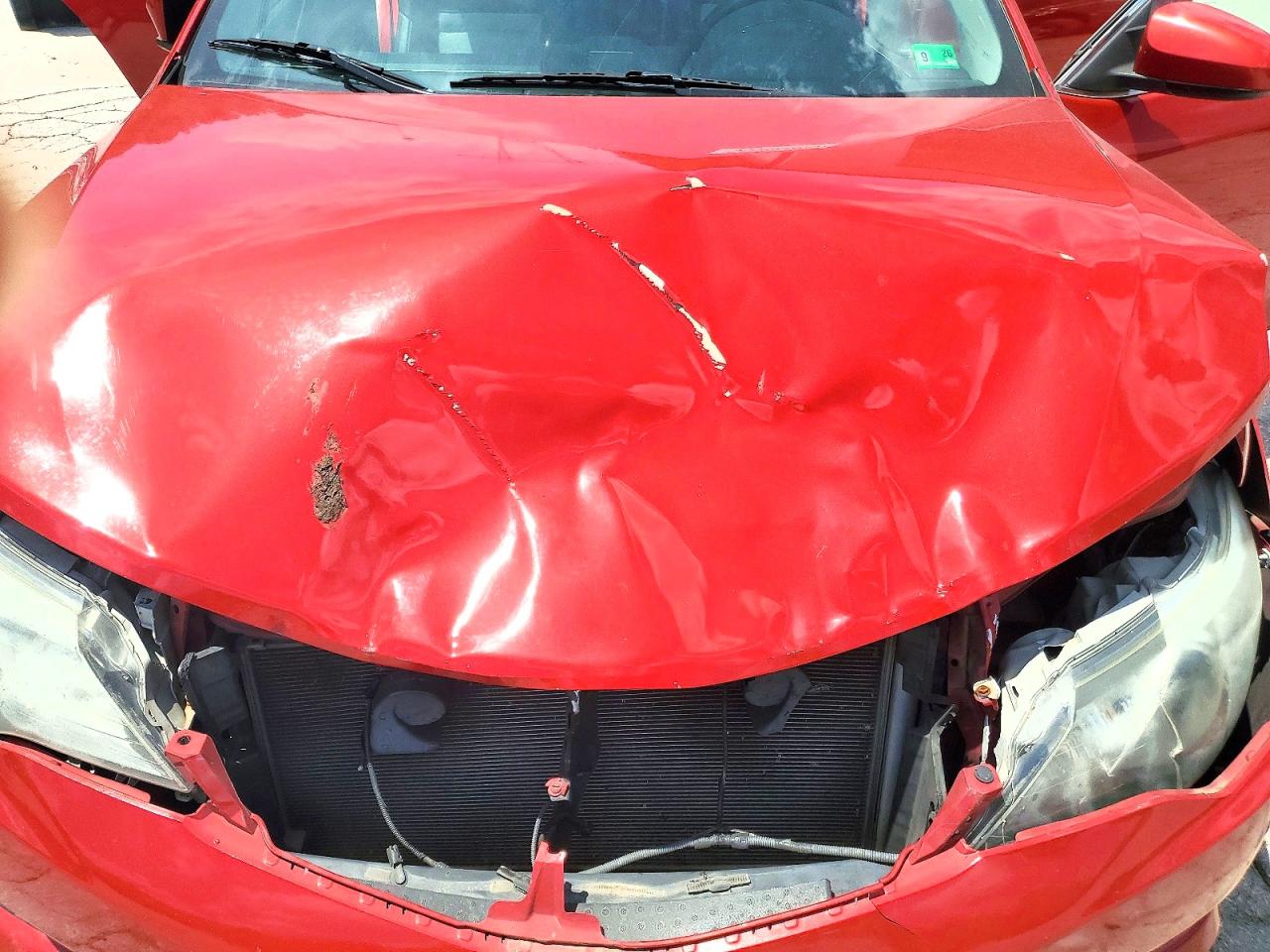 2014 Toyota Camry Se Red vin: 4T1BF1FK5EU747269