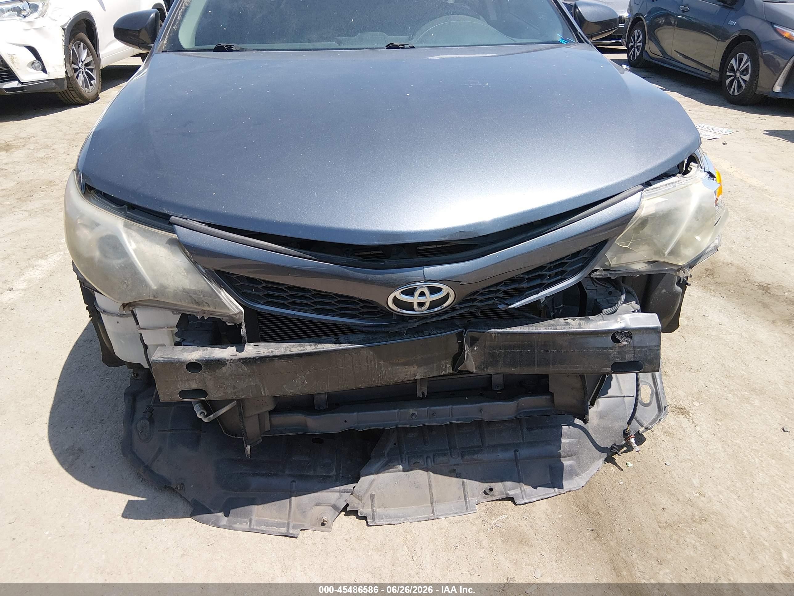 2014 Toyota Camry Se Sport Gray vin: 4T1BF1FK5EU753086