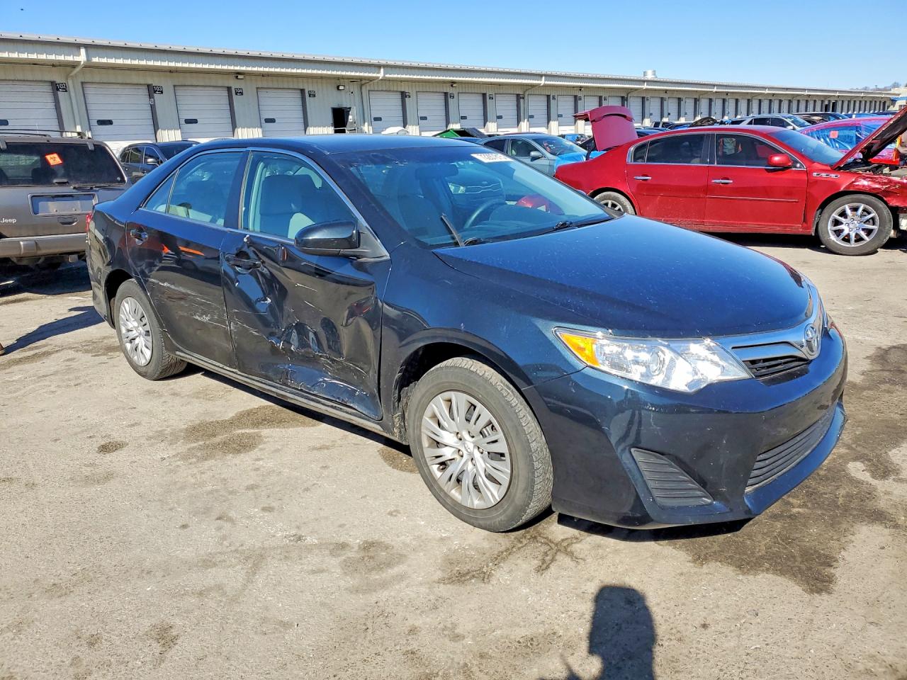 2014 Toyota Camry L Черный vin: 4T1BF1FK5EU759051