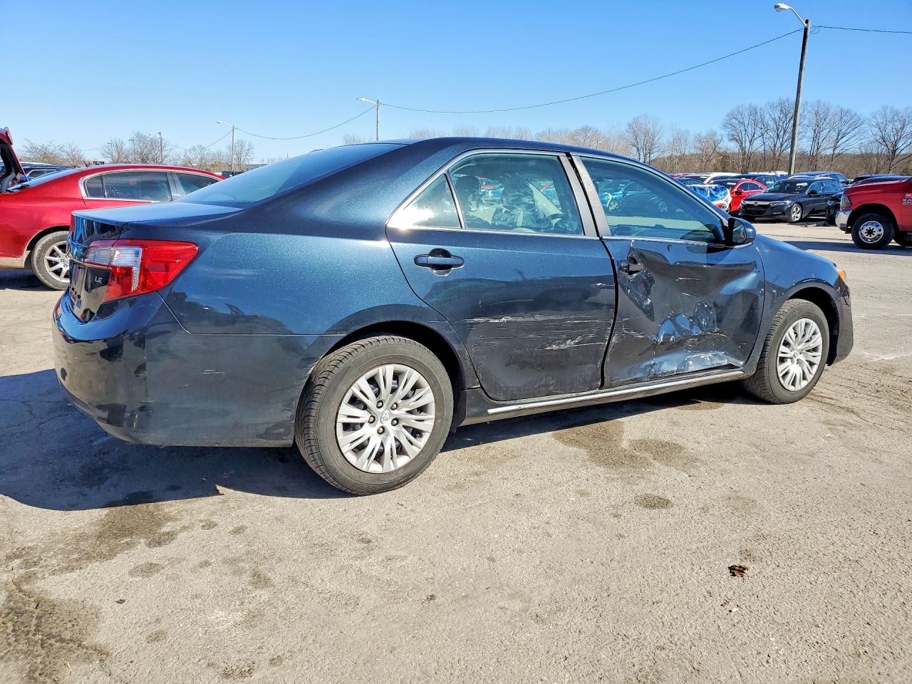 2014 Toyota Camry L Черный vin: 4T1BF1FK5EU759051