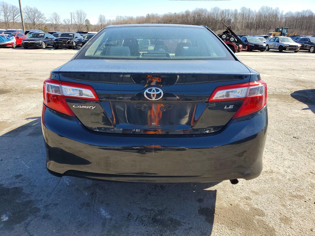2014 Toyota Camry L Черный vin: 4T1BF1FK5EU759051