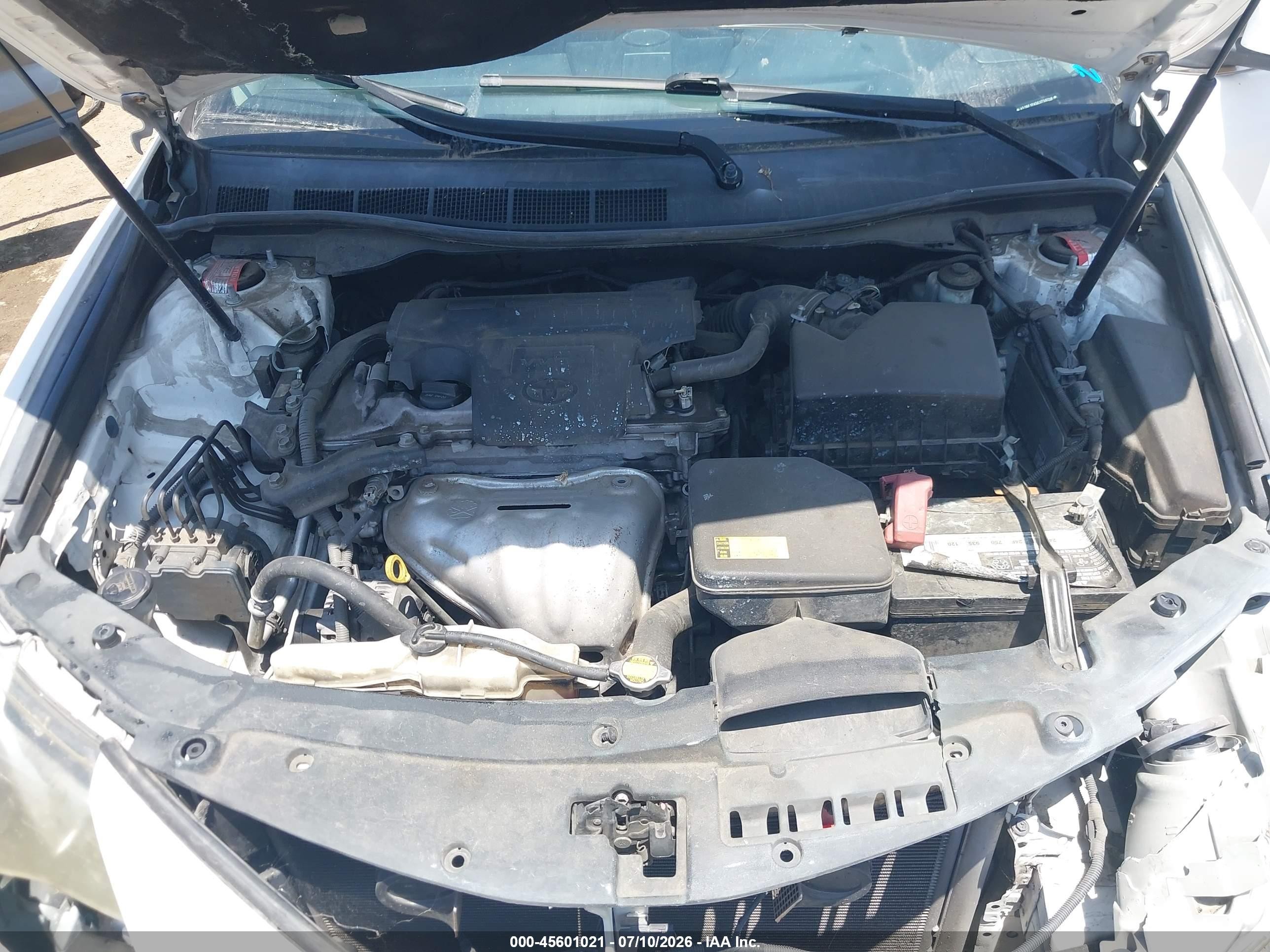 2014 Toyota Camry Se White vin: 4T1BF1FK5EU759258