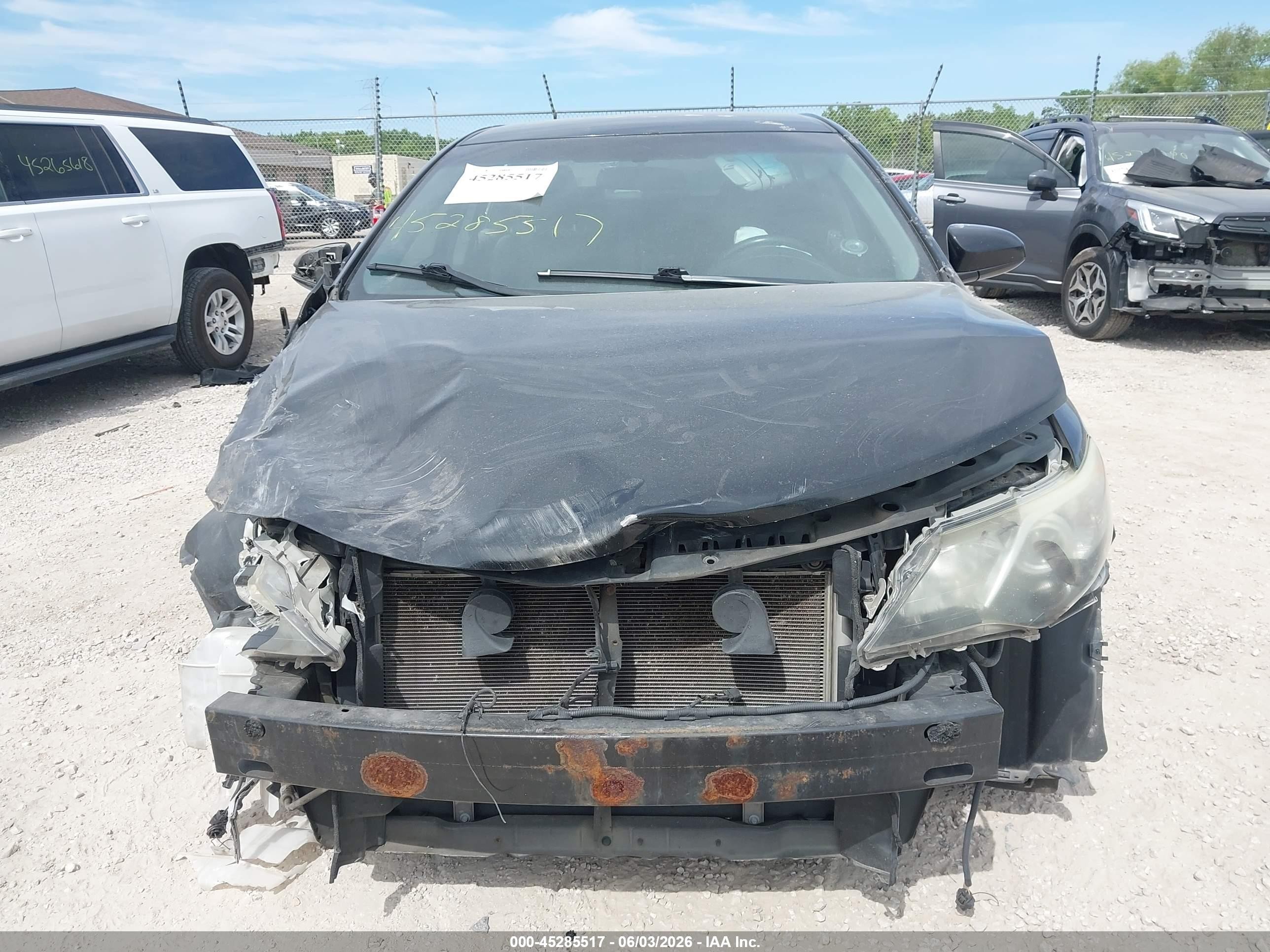 2014 Toyota Camry Se Black vin: 4T1BF1FK5EU771040