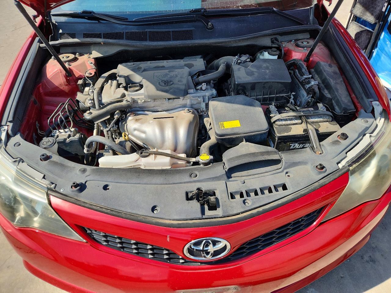 2014 Toyota Camry Se Red vin: 4T1BF1FK5EU779901