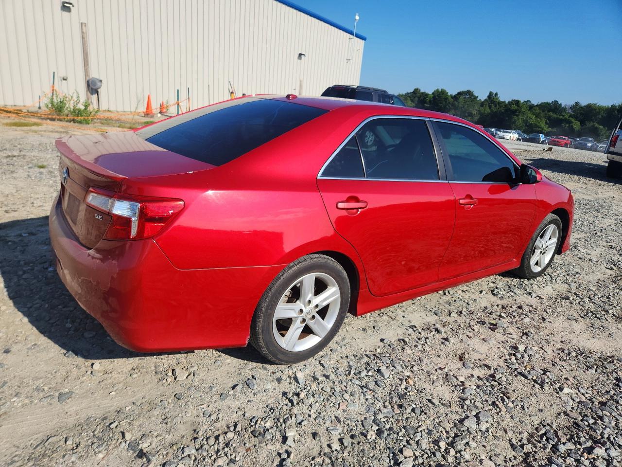 2014 Toyota Camry Se Красный vin: 4T1BF1FK5EU781504