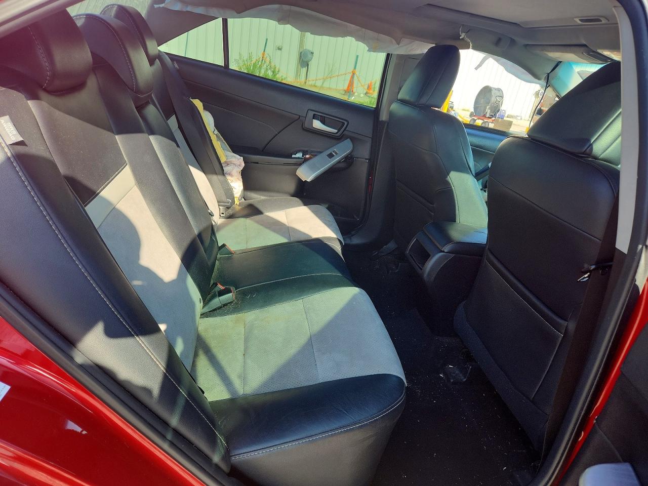 2014 Toyota Camry Se Красный vin: 4T1BF1FK5EU781504