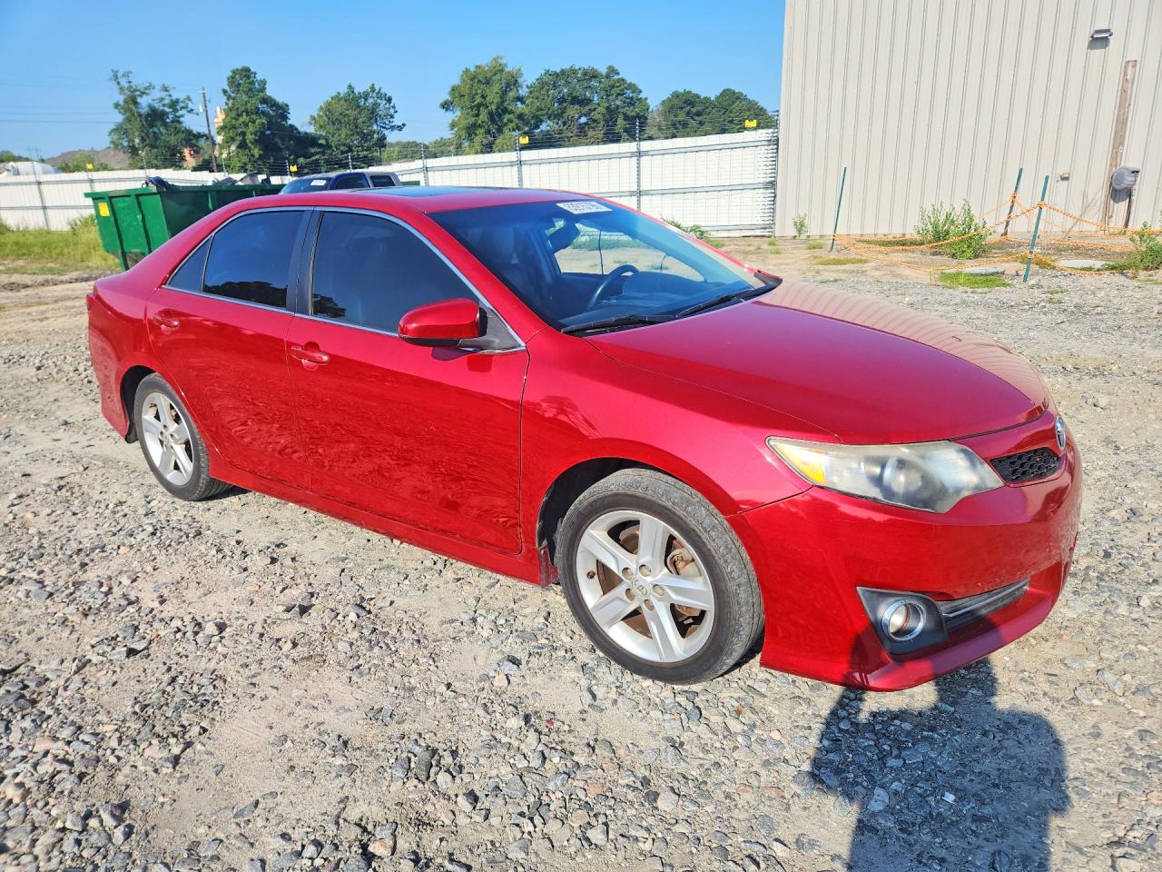 2014 Toyota Camry Se Красный vin: 4T1BF1FK5EU781504