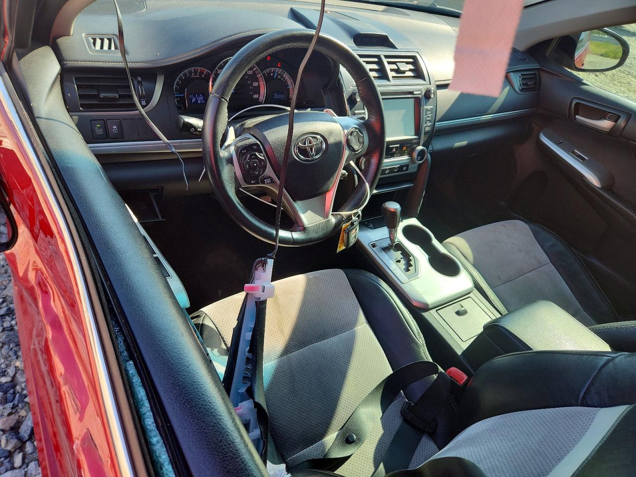 2014 Toyota Camry Se Красный vin: 4T1BF1FK5EU781504