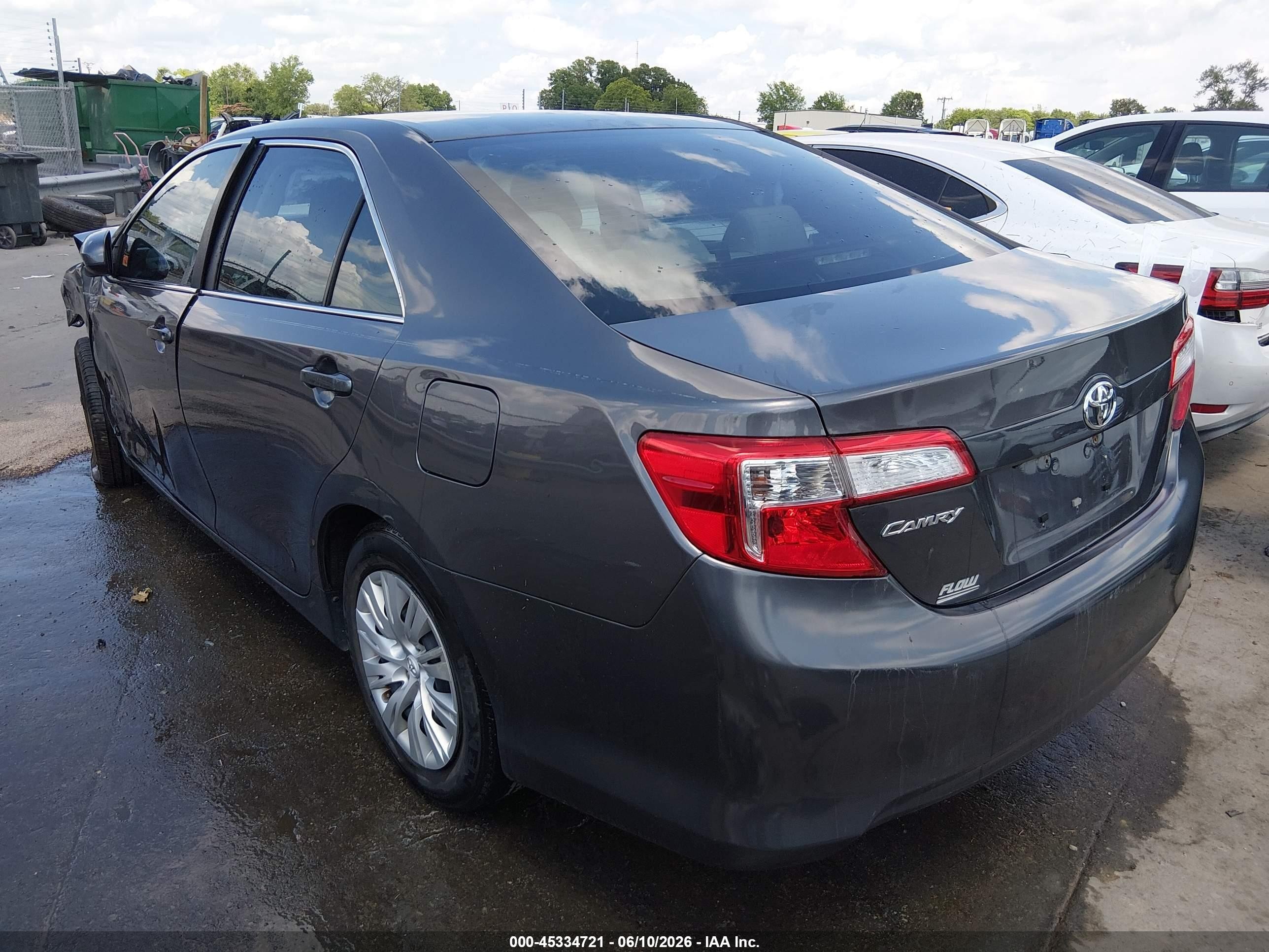 2014 Toyota Camry L Gray vin: 4T1BF1FK5EU786086