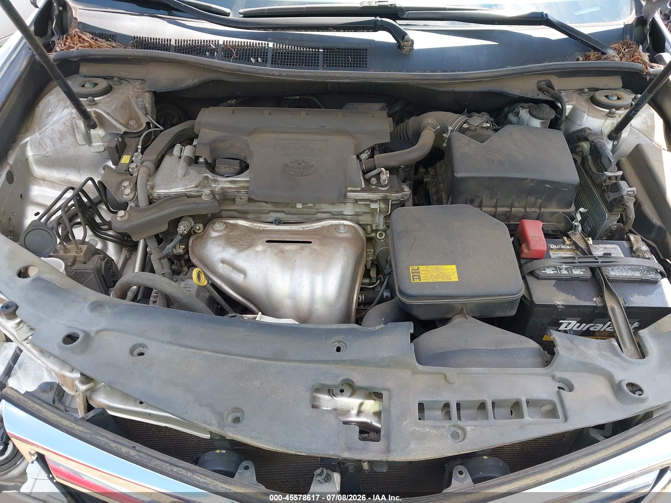 2014 Toyota Camry Le Silver vin: 4T1BF1FK5EU792809