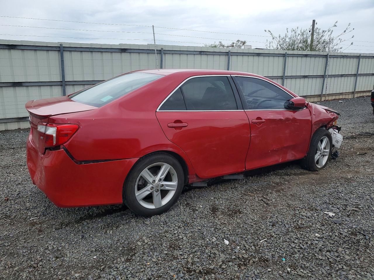 2014 Toyota Camry Se Red vin: 4T1BF1FK5EU795693