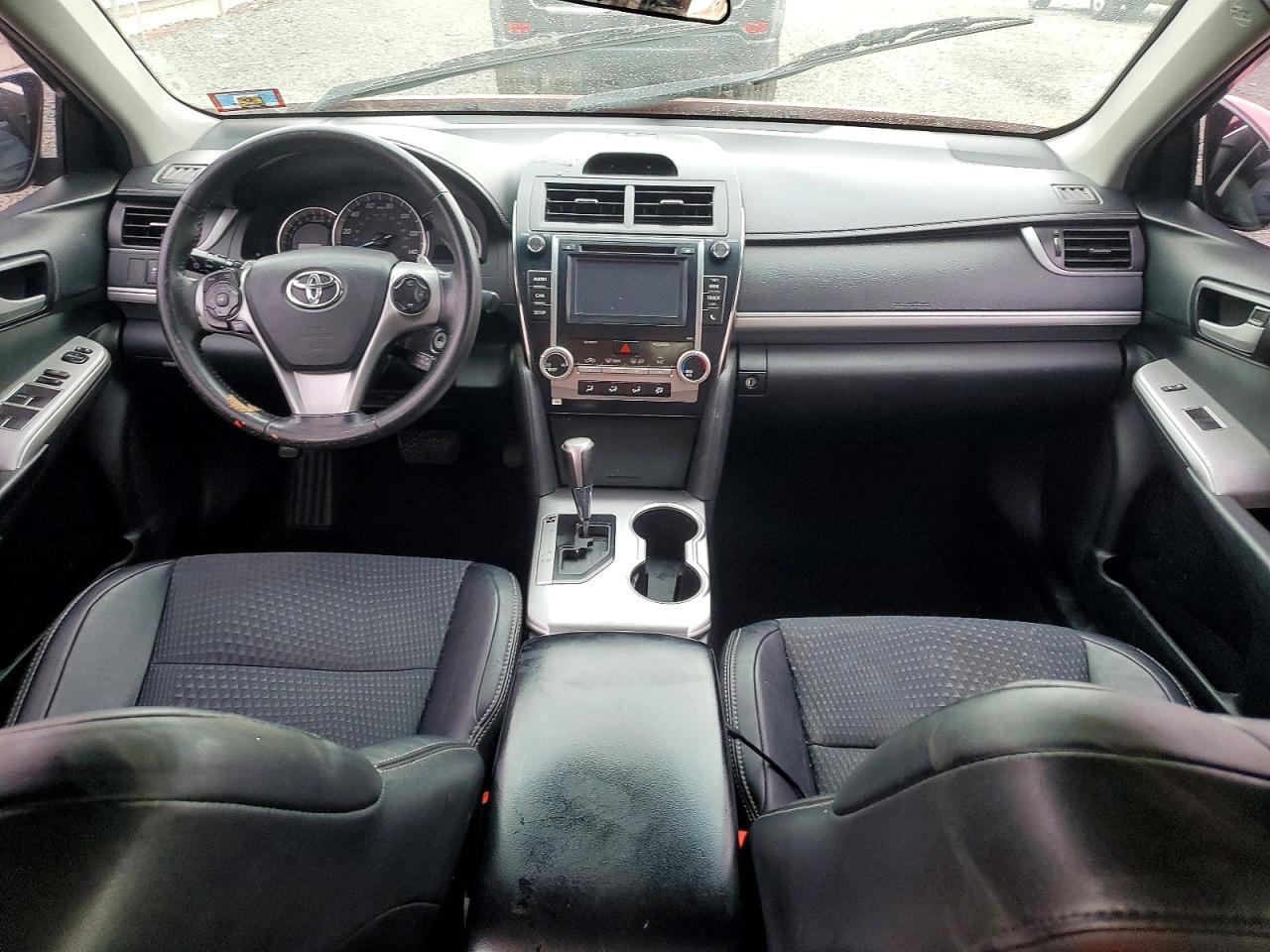2014 Toyota Camry Se Red vin: 4T1BF1FK5EU795693