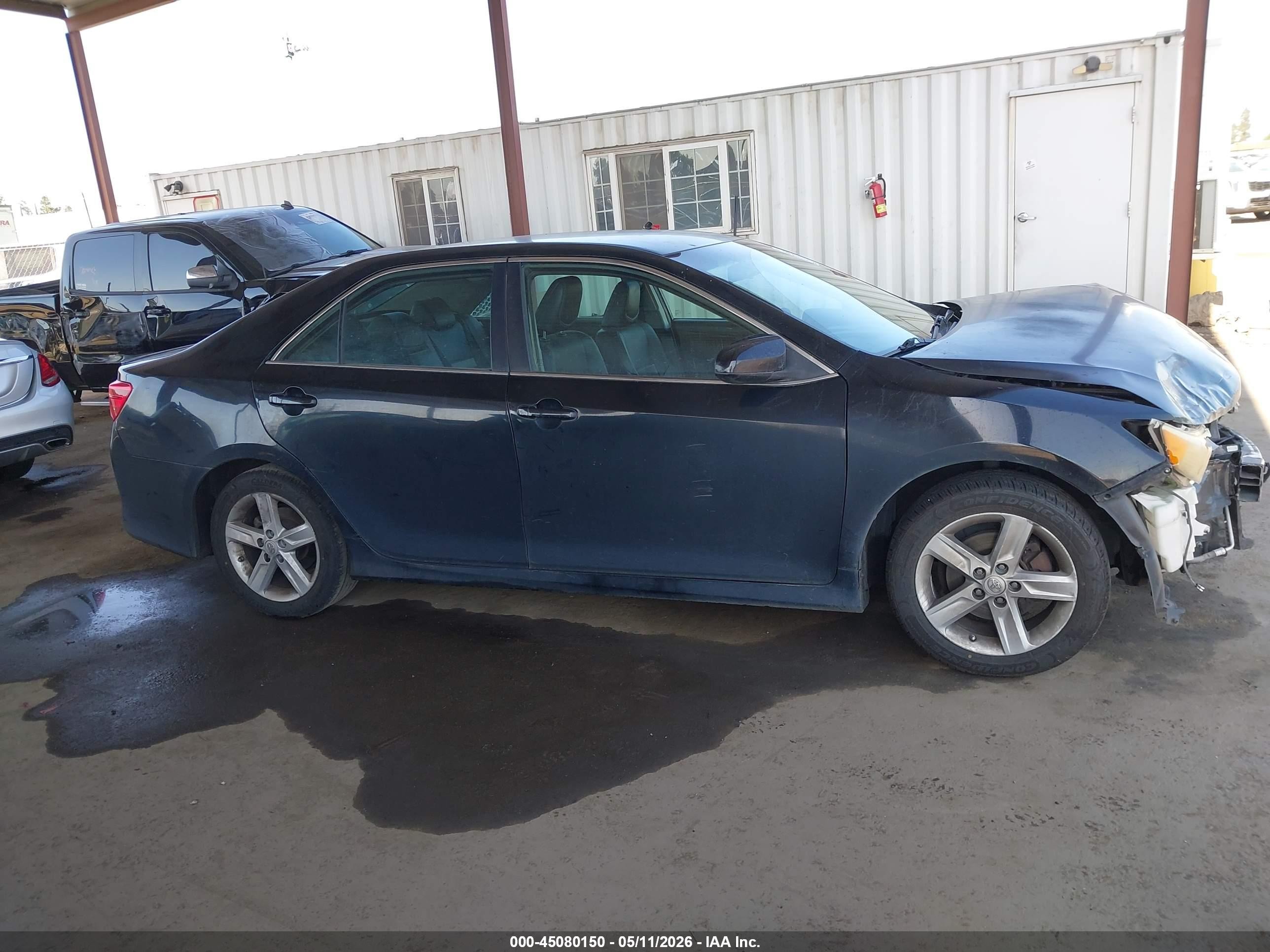 2014 Toyota Camry Se Черный vin: 4T1BF1FK5EU796388