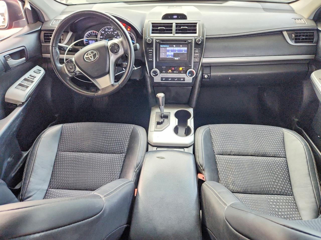 2014 Toyota Camry Se Red vin: 4T1BF1FK5EU803629