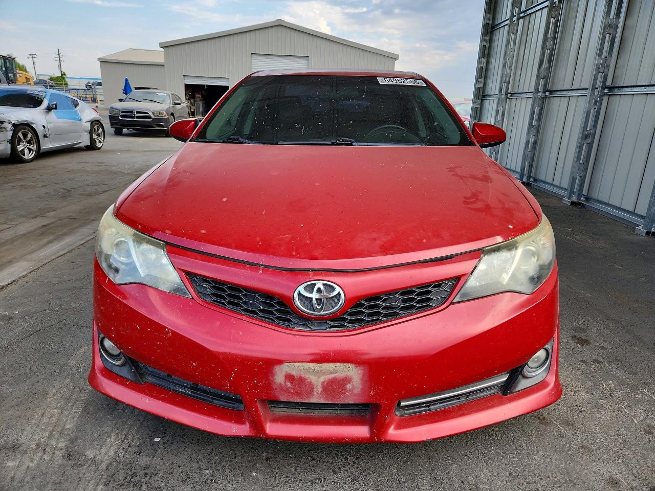 2014 Toyota Camry Se Red vin: 4T1BF1FK5EU803629