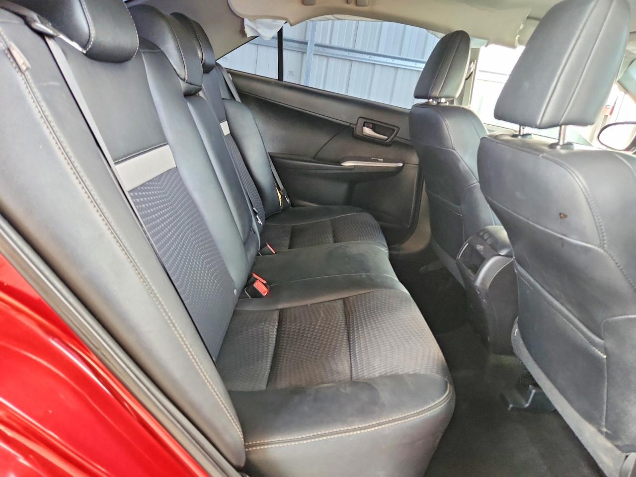 2014 Toyota Camry Se Red vin: 4T1BF1FK5EU803629