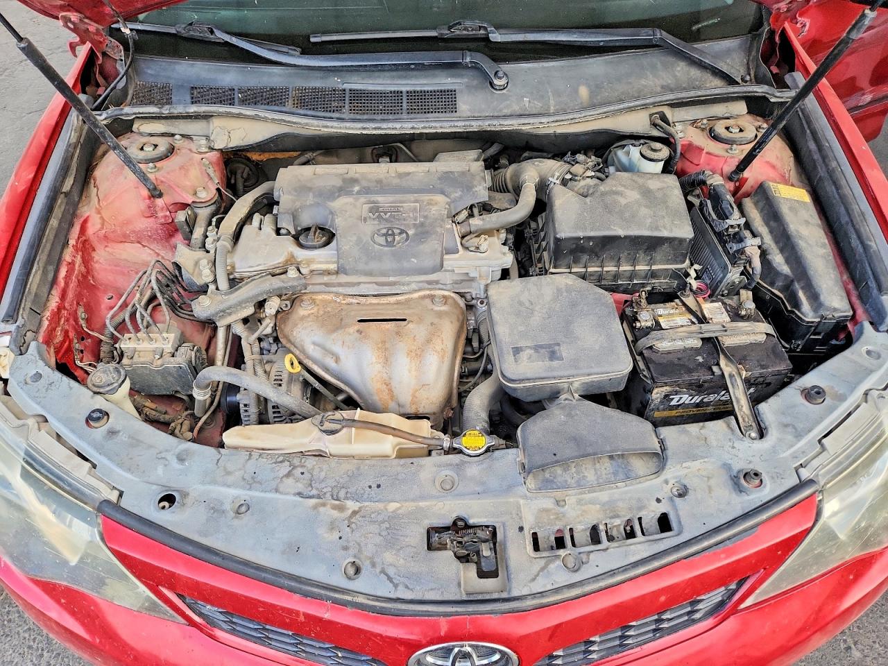 2014 Toyota Camry Se Red vin: 4T1BF1FK5EU803629