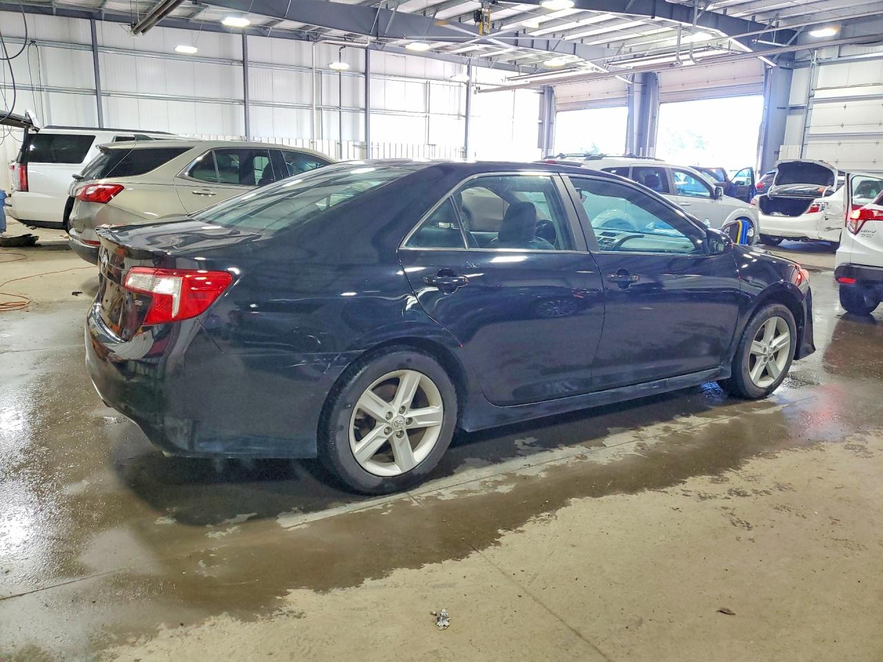 2014 Toyota Camry Se Black vin: 4T1BF1FK5EU807809