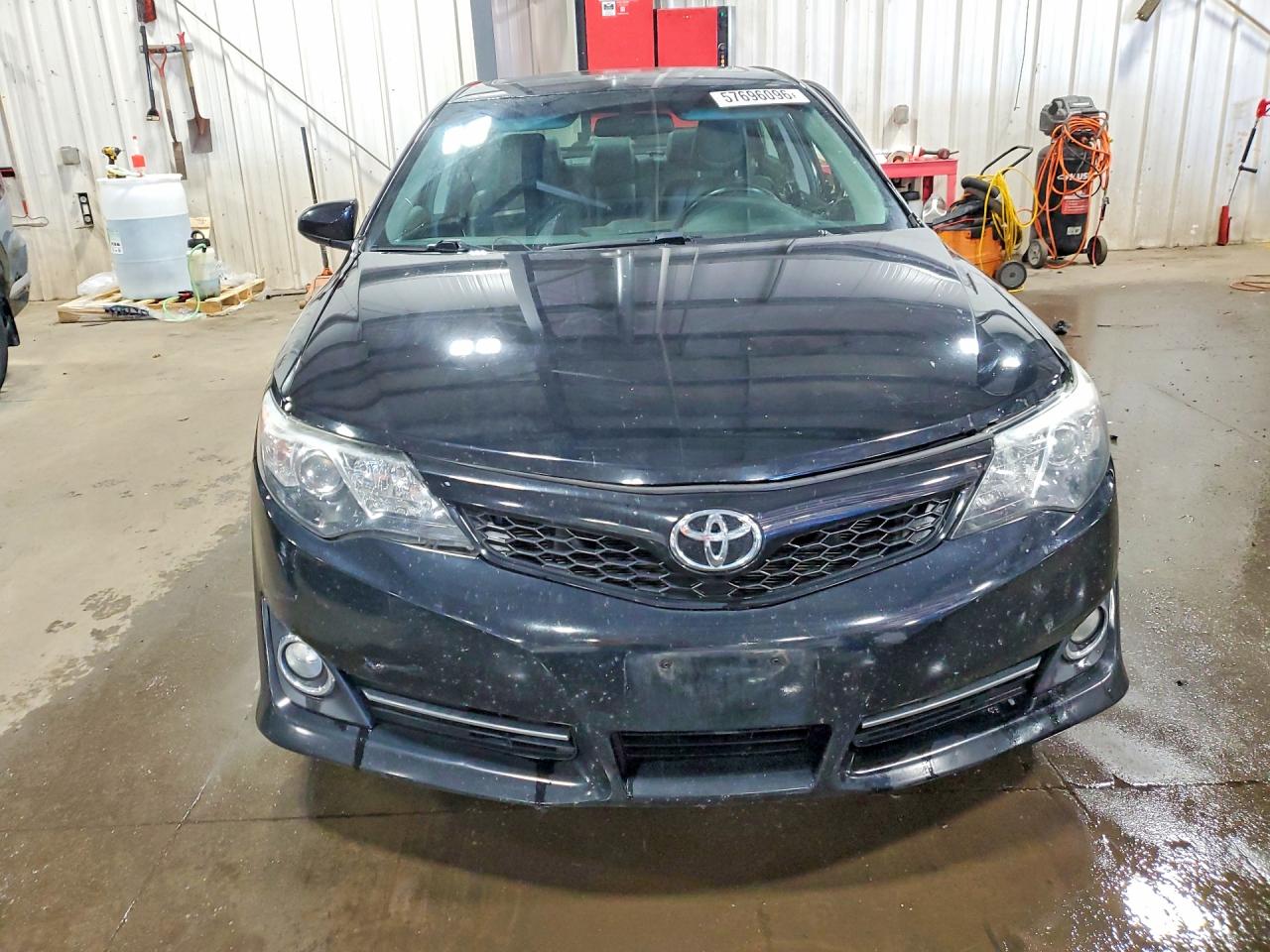 2014 Toyota Camry Se Black vin: 4T1BF1FK5EU807809