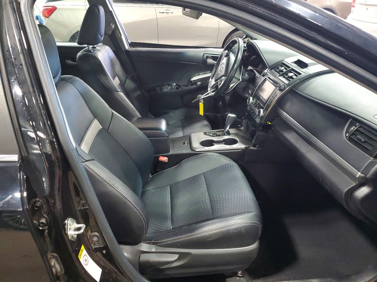 2014 Toyota Camry Se Black vin: 4T1BF1FK5EU807809