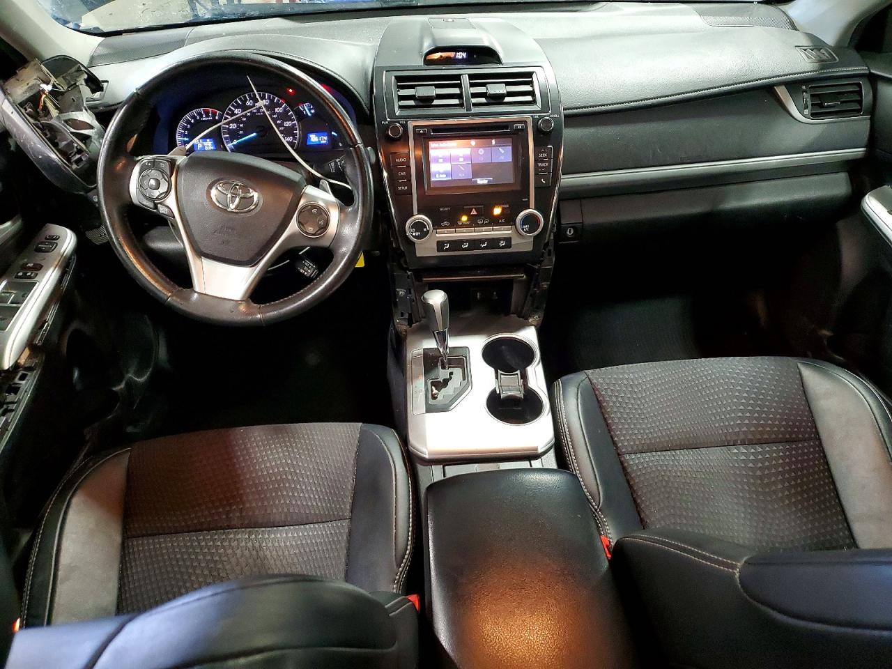 2014 Toyota Camry Se Black vin: 4T1BF1FK5EU807809