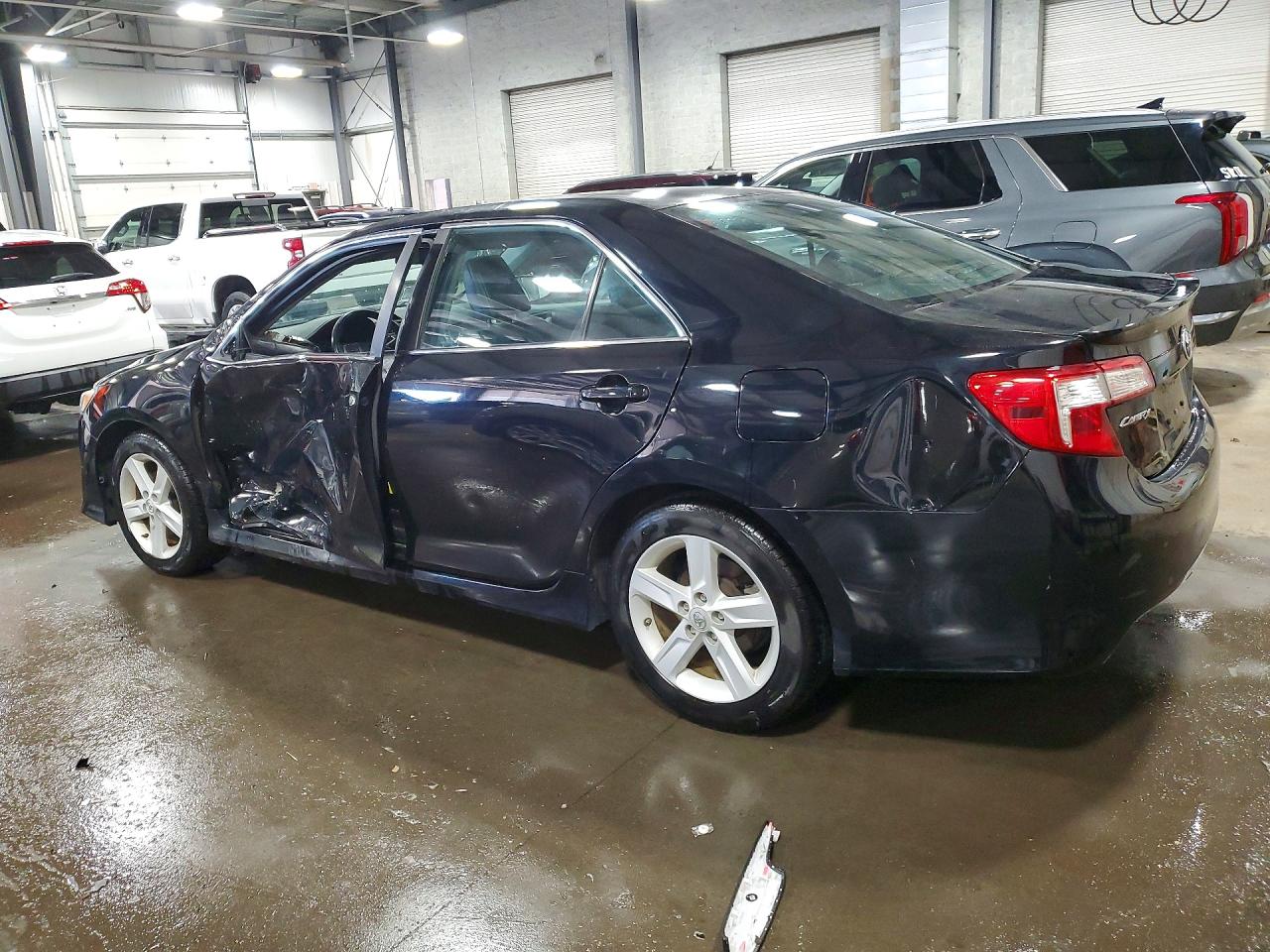 2014 Toyota Camry Se Black vin: 4T1BF1FK5EU807809