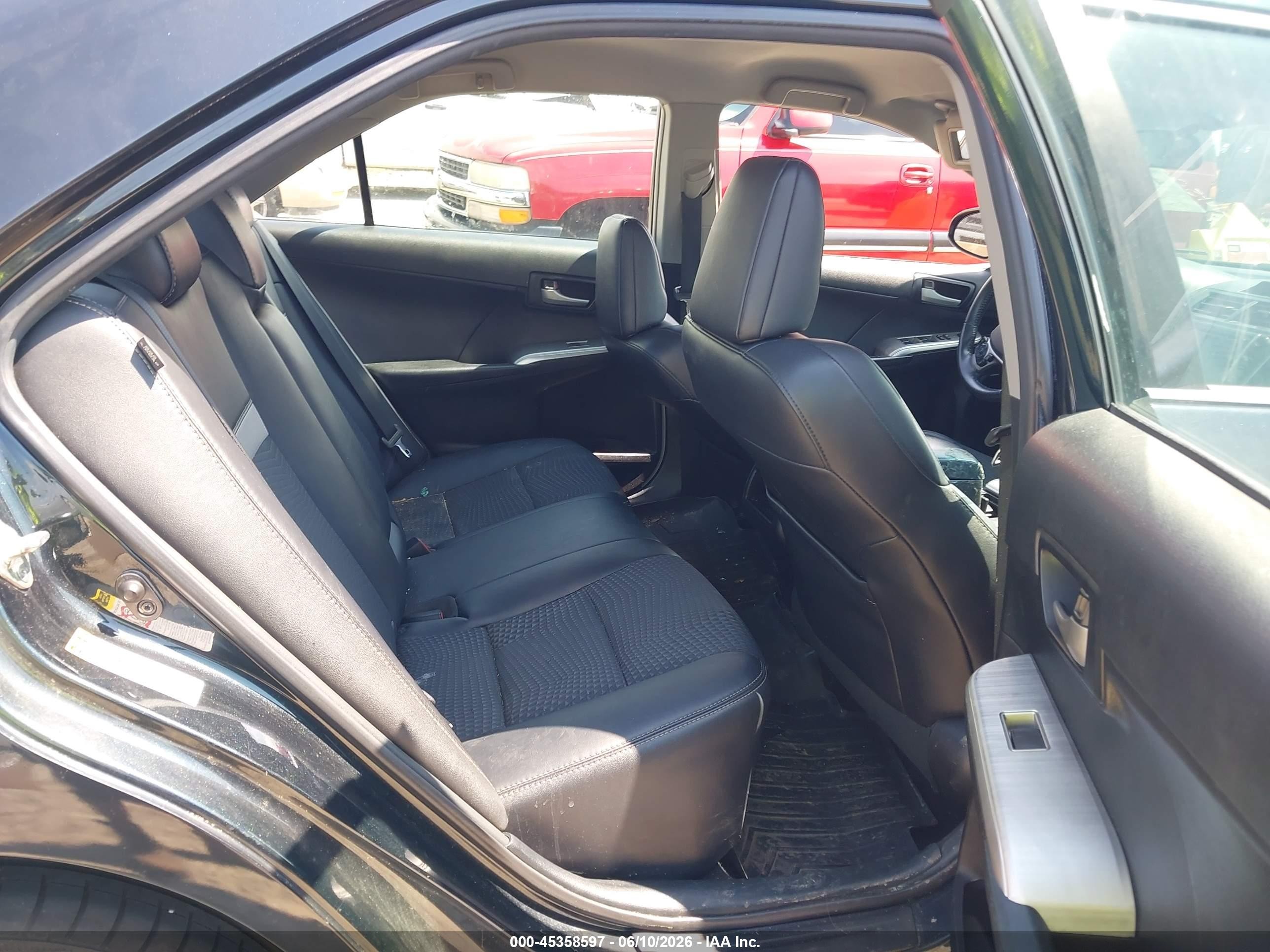 2014 Toyota Camry Se Dark Blue vin: 4T1BF1FK5EU808328