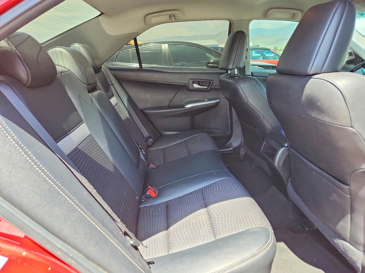 2014 Toyota Camry Se Red vin: 4T1BF1FK5EU808748