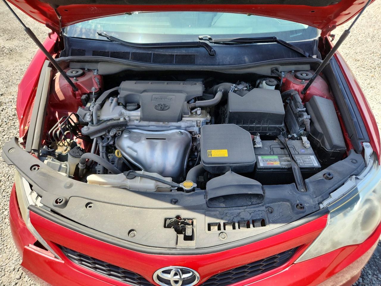 2014 Toyota Camry Se Red vin: 4T1BF1FK5EU808748