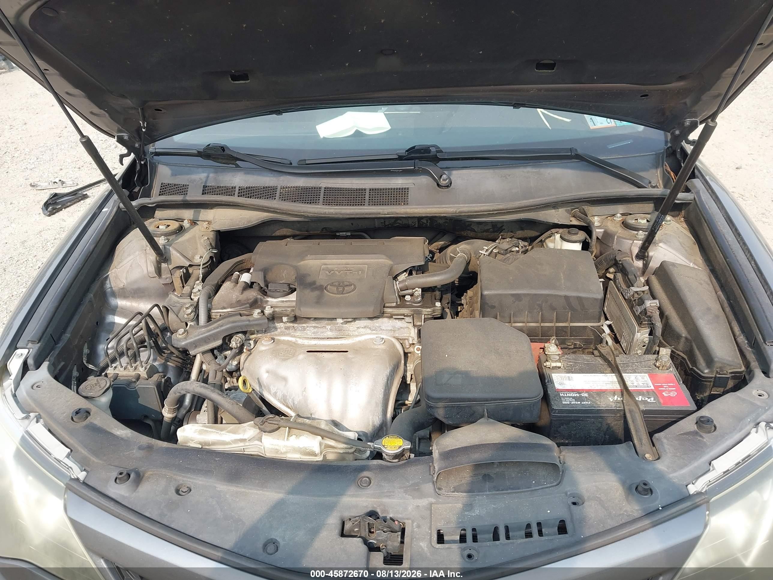 2014 Toyota Camry Se Gray vin: 4T1BF1FK5EU810810