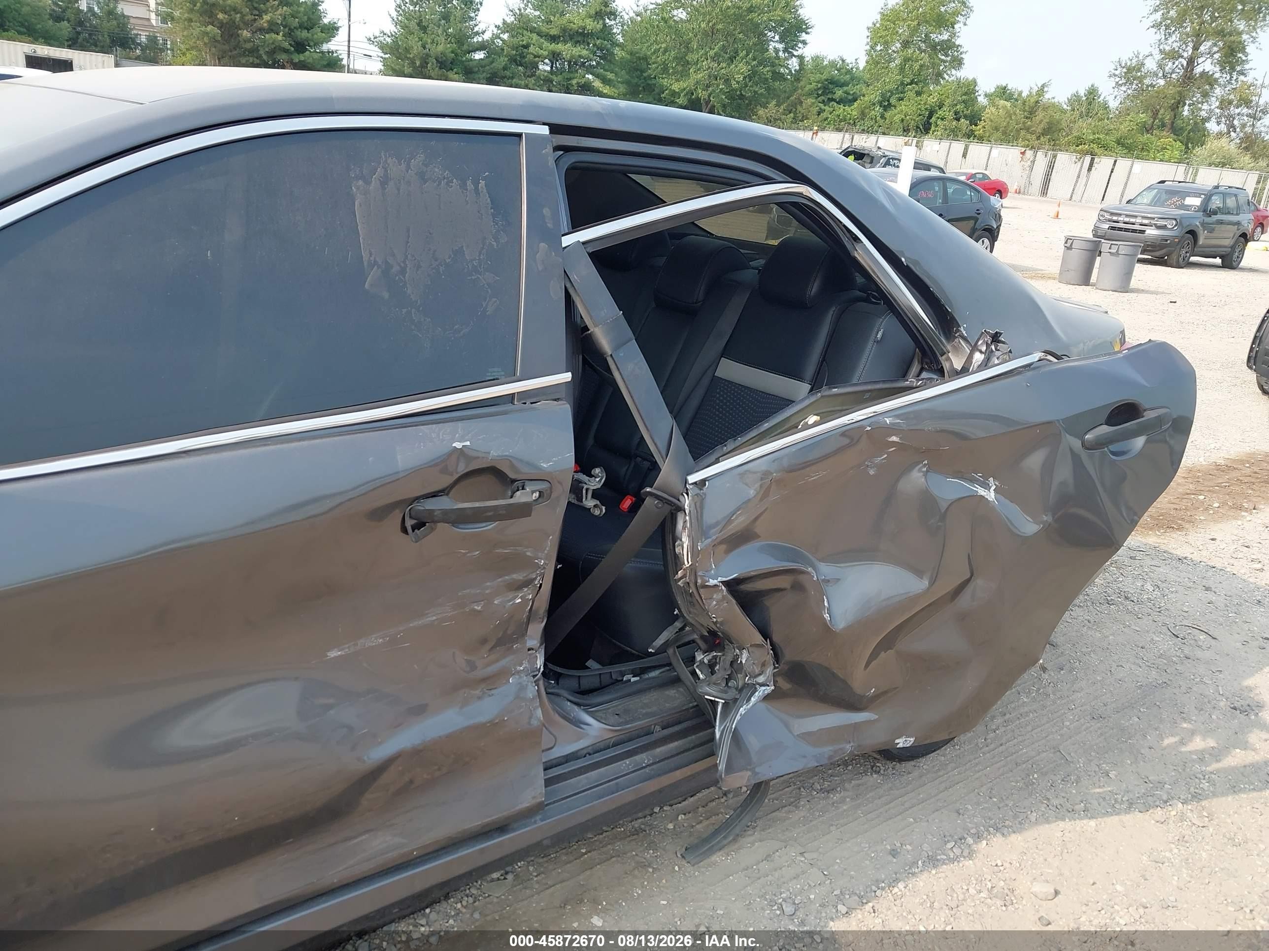 2014 Toyota Camry Se Gray vin: 4T1BF1FK5EU810810