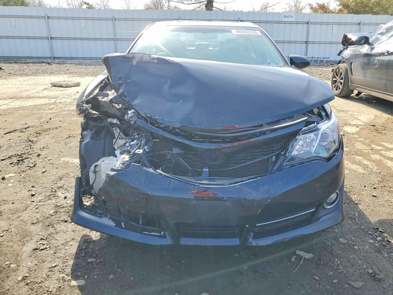 2014 Toyota Camry Se Blue vin: 4T1BF1FK5EU821497