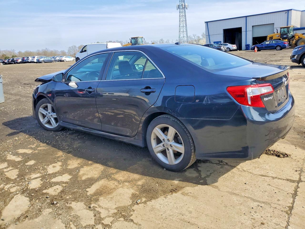2014 Toyota Camry Se Blue vin: 4T1BF1FK5EU821497