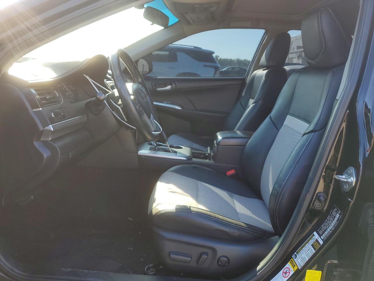 2014 Toyota Camry Se Sport Black vin: 4T1BF1FK5EU828823