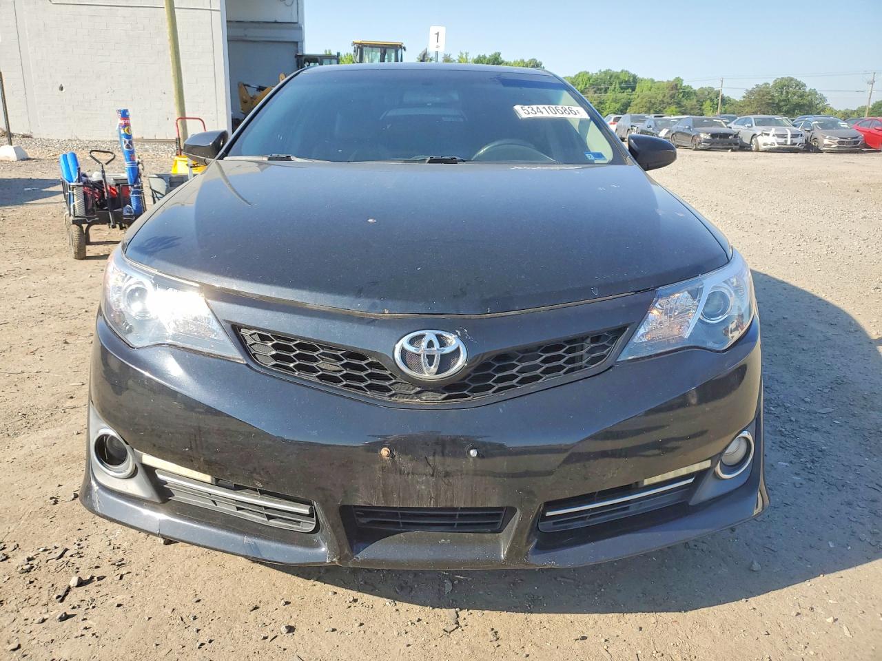 2014 Toyota Camry Se Sport Black vin: 4T1BF1FK5EU828823