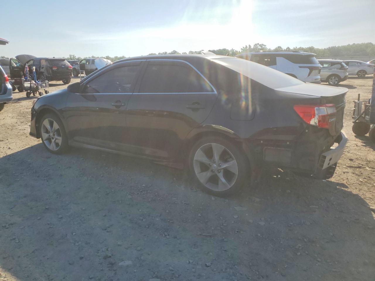 2014 Toyota Camry Se Sport Black vin: 4T1BF1FK5EU828823