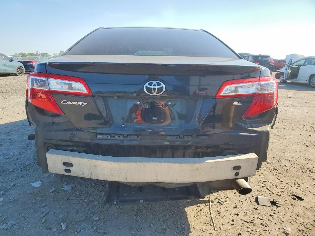 2014 Toyota Camry Se Sport Black vin: 4T1BF1FK5EU828823