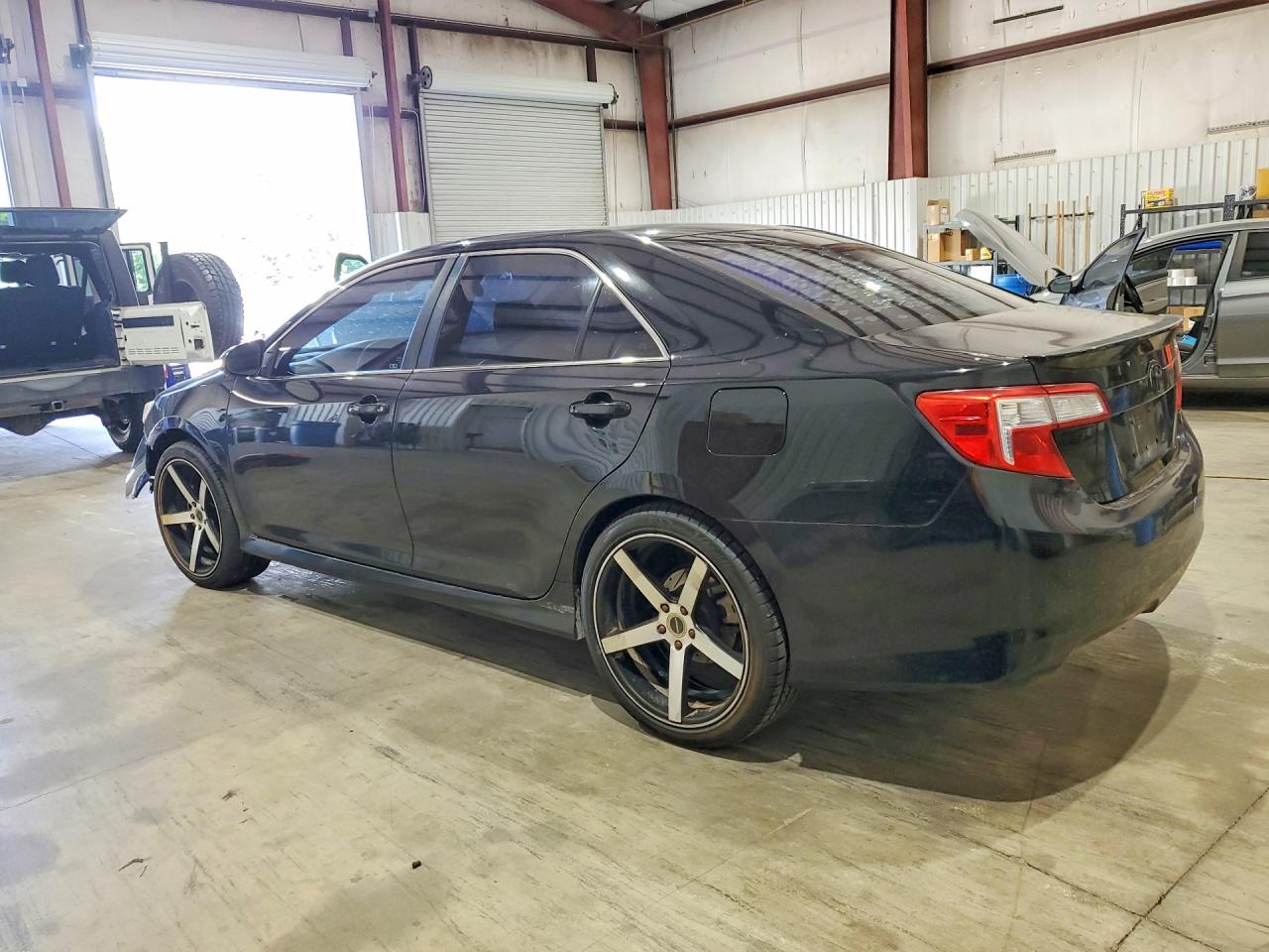 2014 Toyota Camry Se Black vin: 4T1BF1FK5EU833827