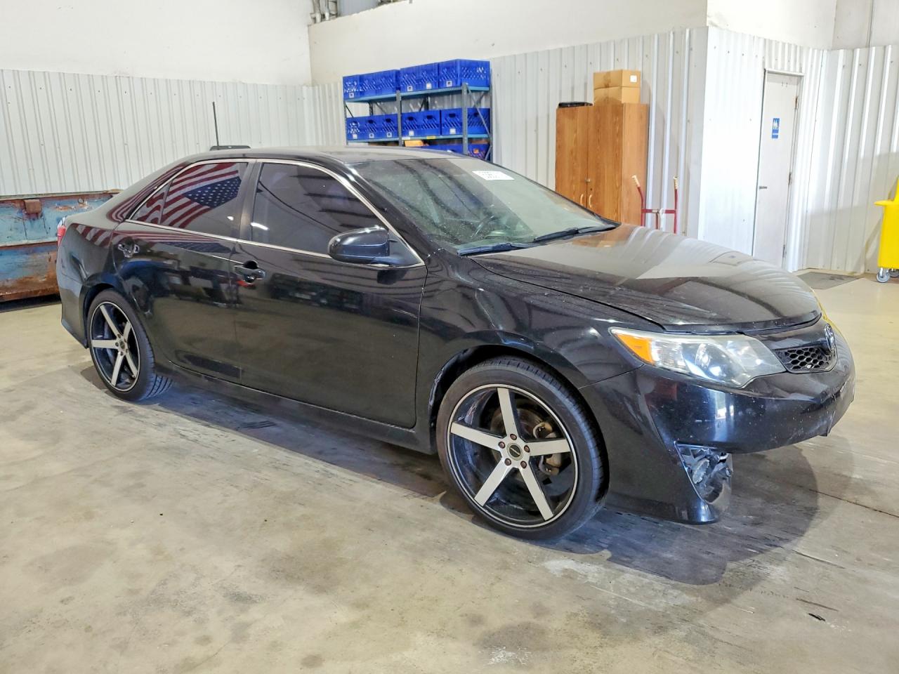 2014 Toyota Camry Se Black vin: 4T1BF1FK5EU833827