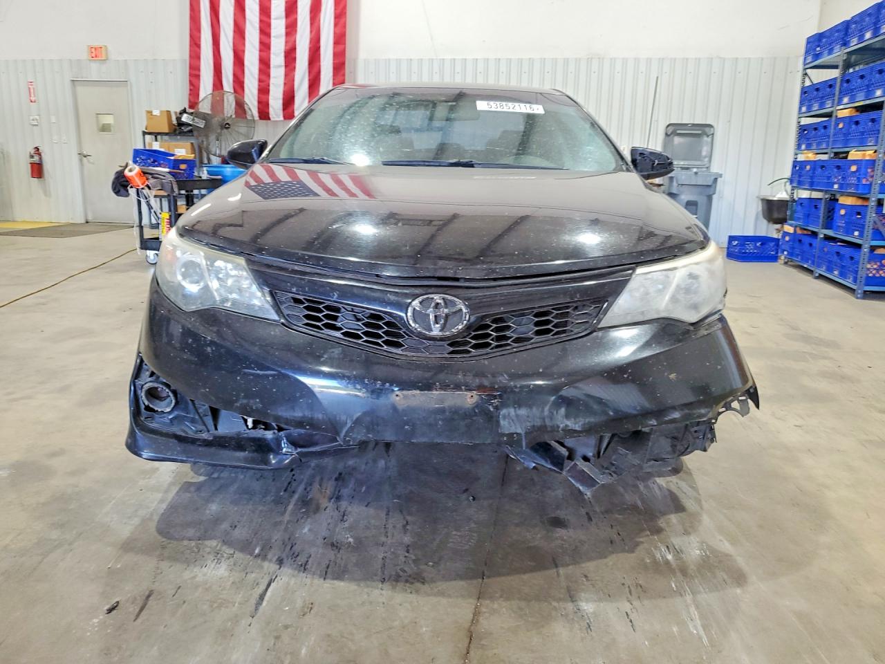 2014 Toyota Camry Se Black vin: 4T1BF1FK5EU833827