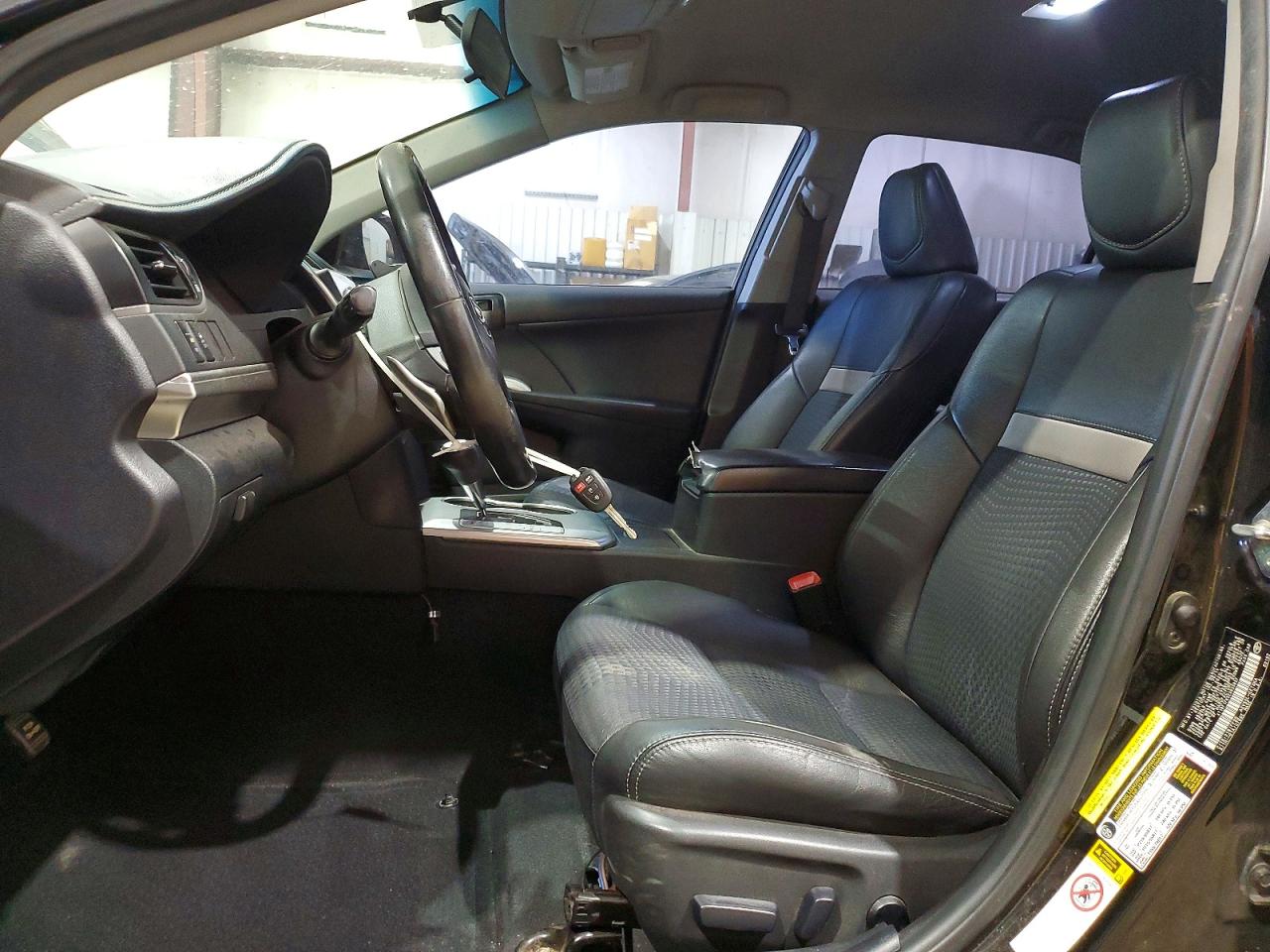 2014 Toyota Camry Se Black vin: 4T1BF1FK5EU833827