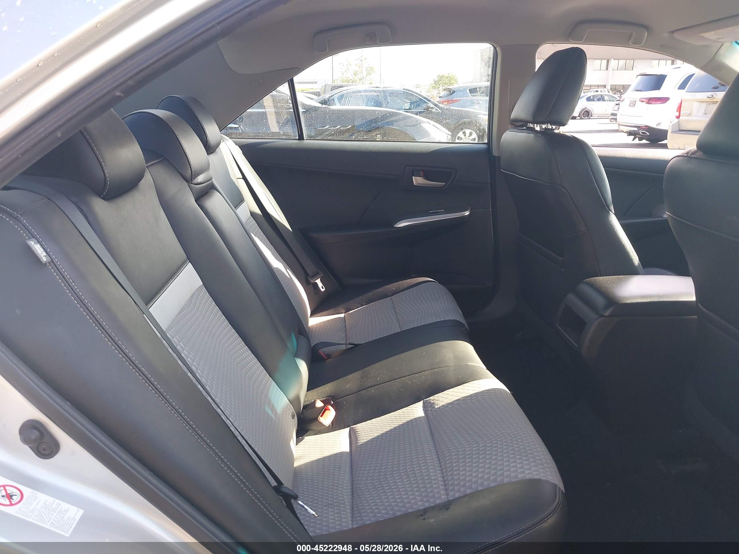 2014 Toyota Camry Se Silver vin: 4T1BF1FK5EU843435