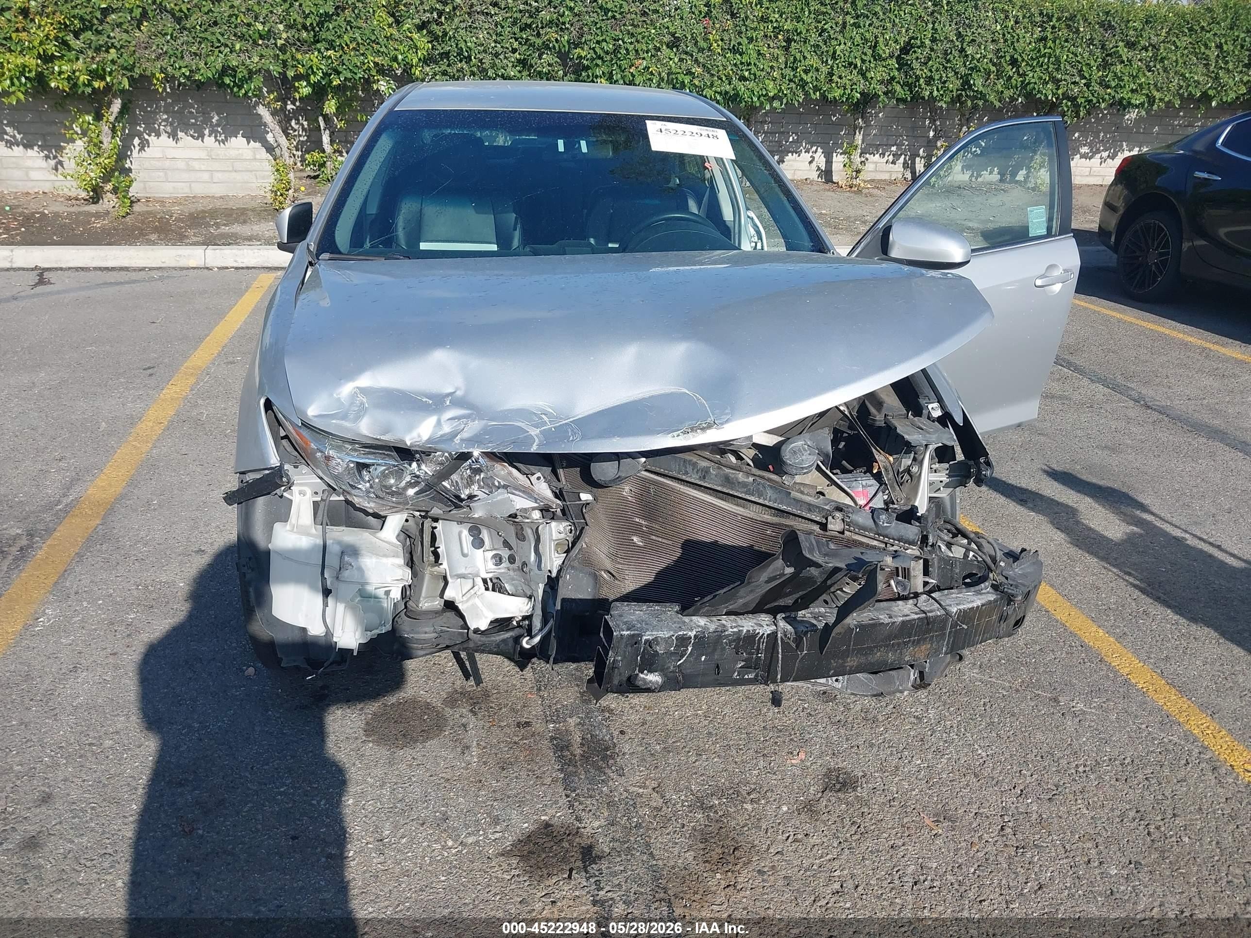 2014 Toyota Camry Se Silver vin: 4T1BF1FK5EU843435