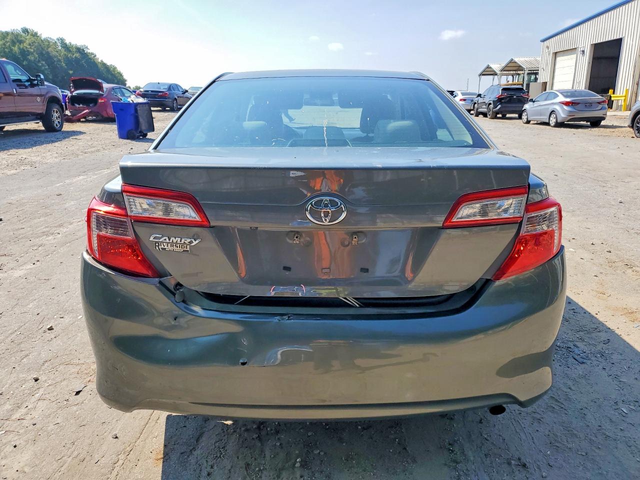 2014 Toyota Camry L Зеленый vin: 4T1BF1FK5EU844455