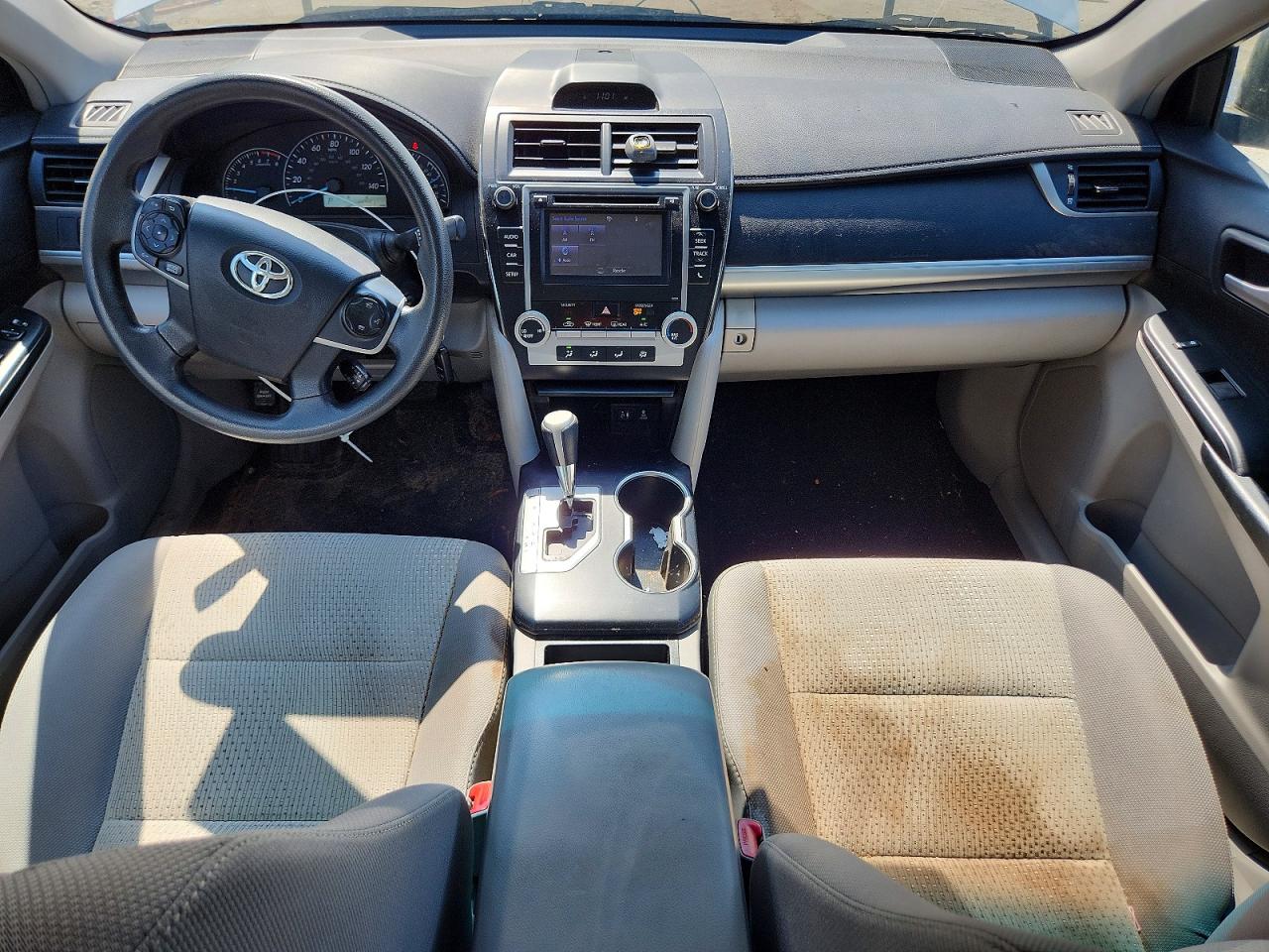 2014 Toyota Camry L Silver vin: 4T1BF1FK5EU855536