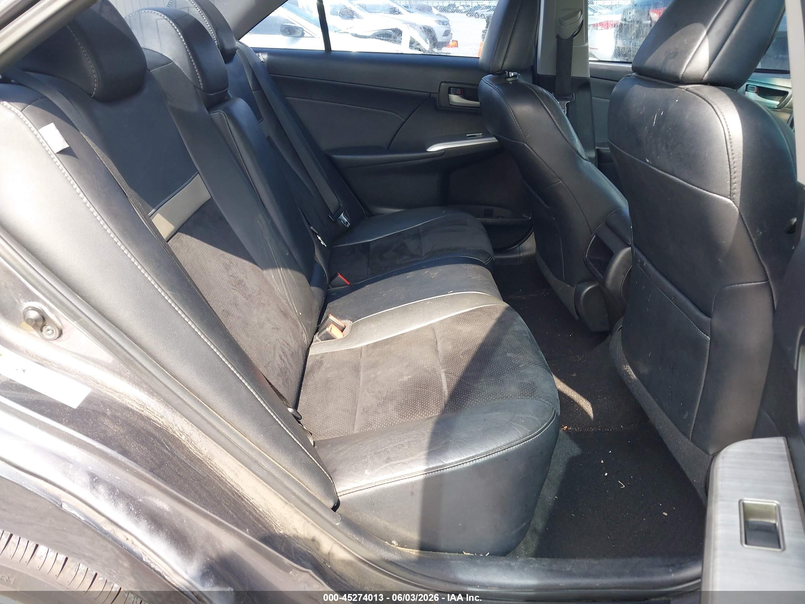 2014 Toyota Camry Se Gray vin: 4T1BF1FK5EU860719