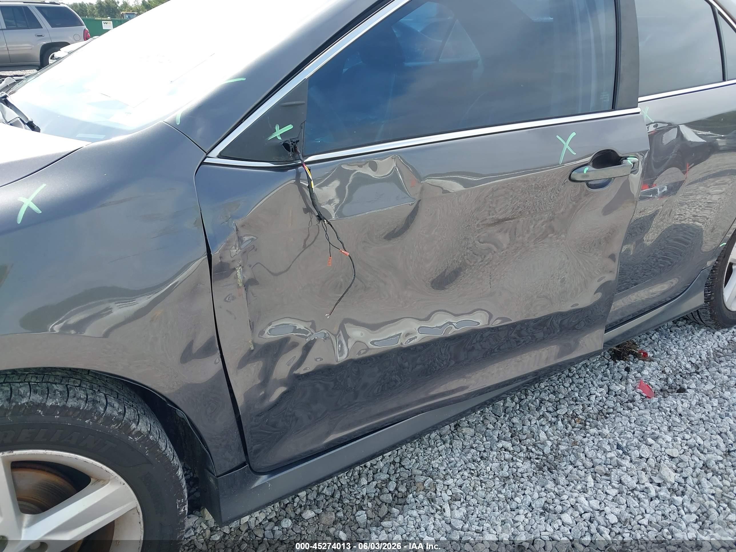 2014 Toyota Camry Se Gray vin: 4T1BF1FK5EU860719