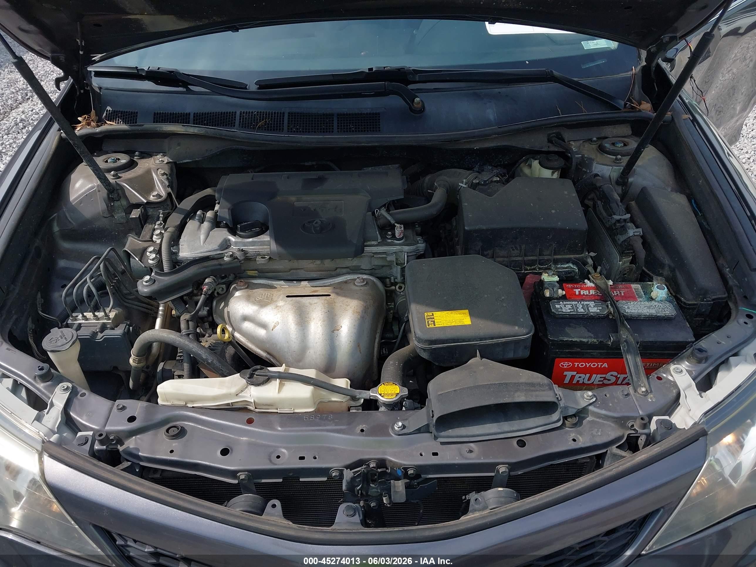 2014 Toyota Camry Se Gray vin: 4T1BF1FK5EU860719