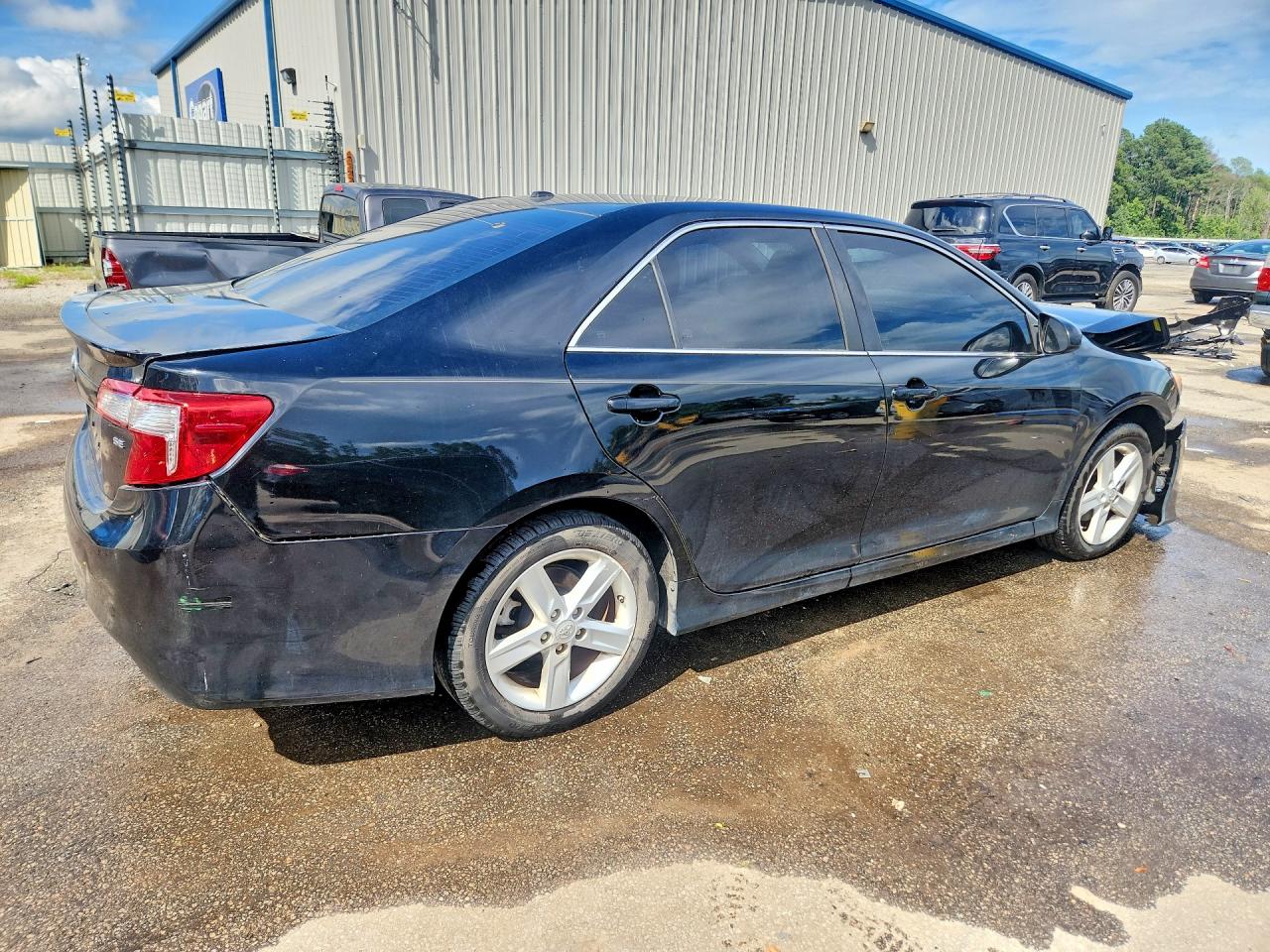 2014 Toyota Camry Se Black vin: 4T1BF1FK5EU862843