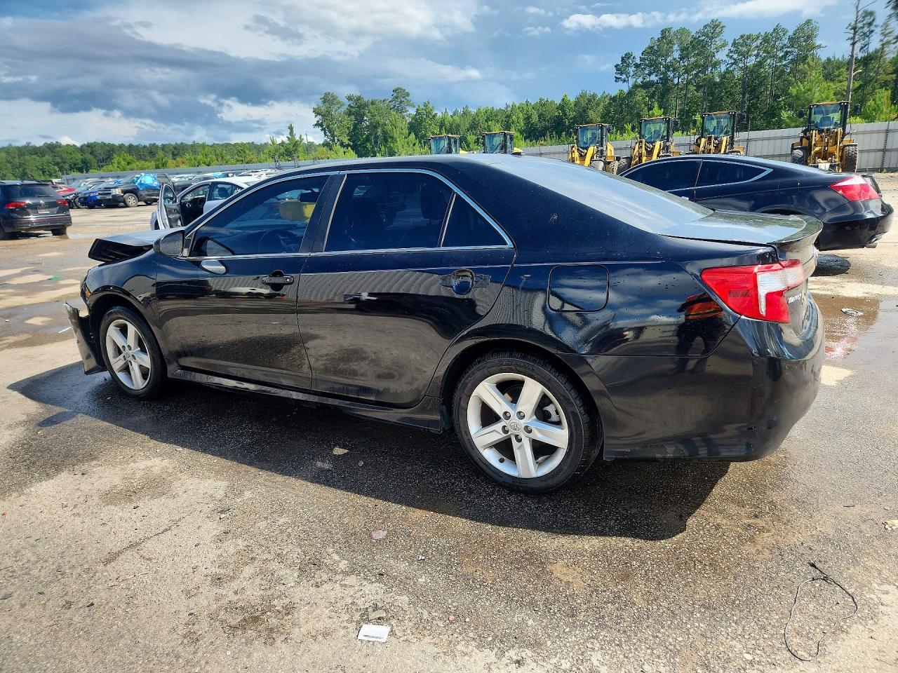 2014 Toyota Camry Se Black vin: 4T1BF1FK5EU862843